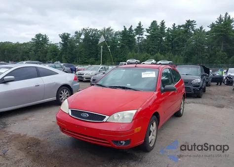 2007 Ford Focus S/Se/Ses из США, поврежденный, VIN 1FAHP31N57W193236